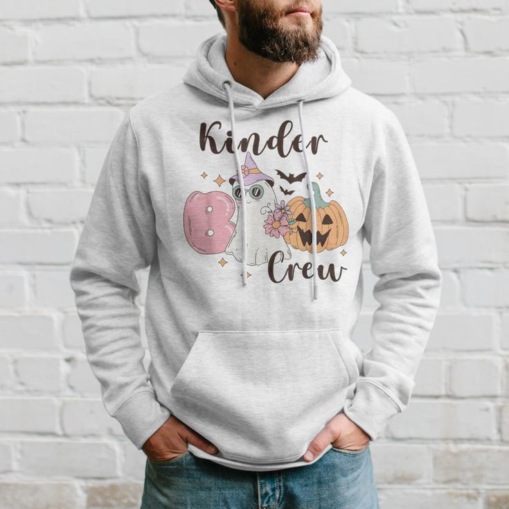 Kinder Boo Crew Kindergarten Boo Crew Kindergarten Halloween Hoodie Gifts for Him