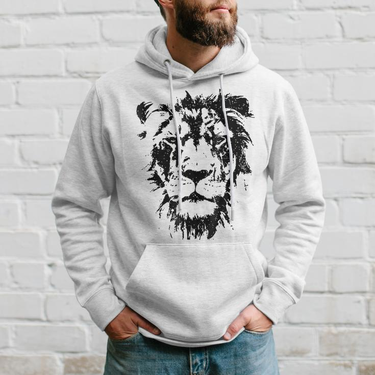 Lion FaceCool Zoo Animals Zoo Keeper Hoodie Gifts for Him