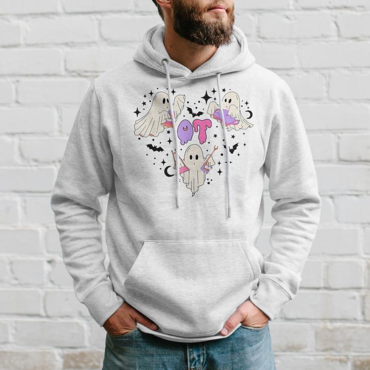 Occupational Therapy Halloween Ot Ghost Boo Speech Therapy Hoodie Gifts for Him