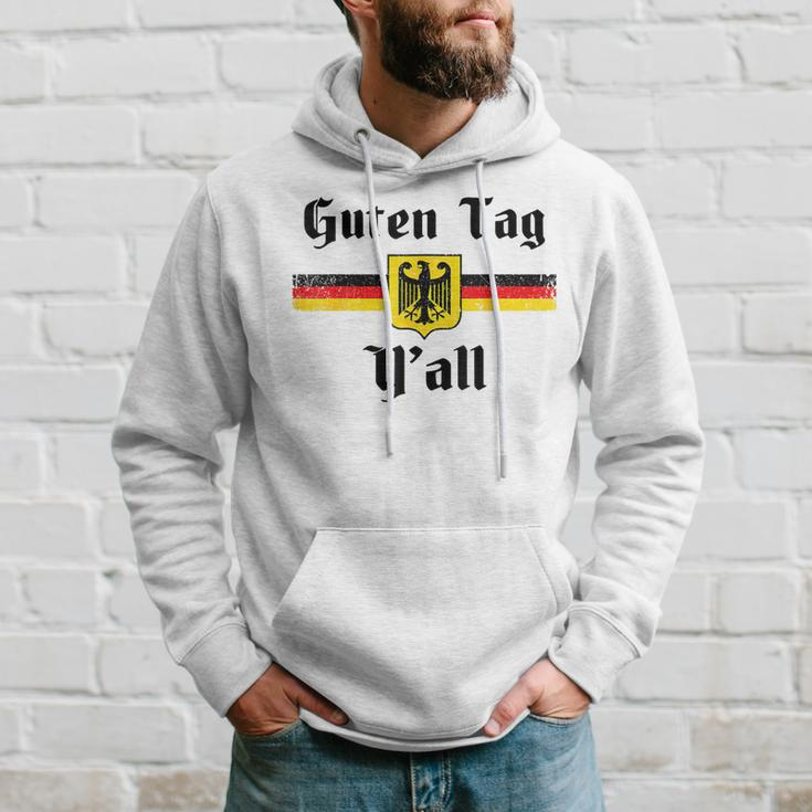 Oktoberfest German Flag Eagle Prost Guten Tag Y'all Fun Hoodie Gifts for Him