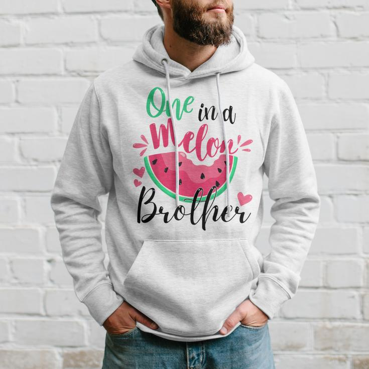 One In A Melon Brother Summer Birthday Party Matching Hoodie Gifts for Him