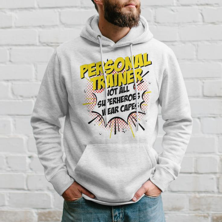 Personal Trainer Superhero Product Funny Comic Gifts Idea Hoodie Gifts for Him