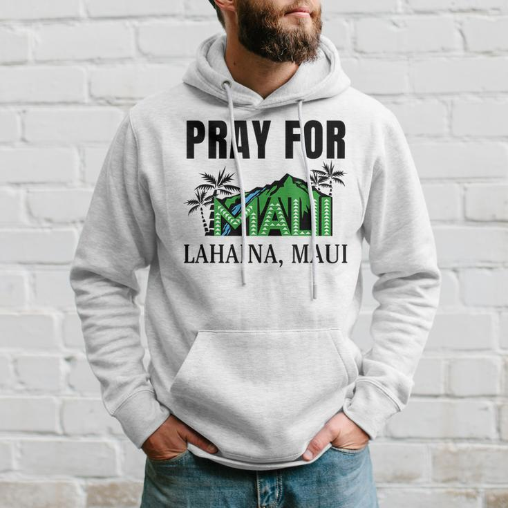 Pray For Lahaina Maui Hawaii Strong Wildfire Support Hoodie Gifts for Him