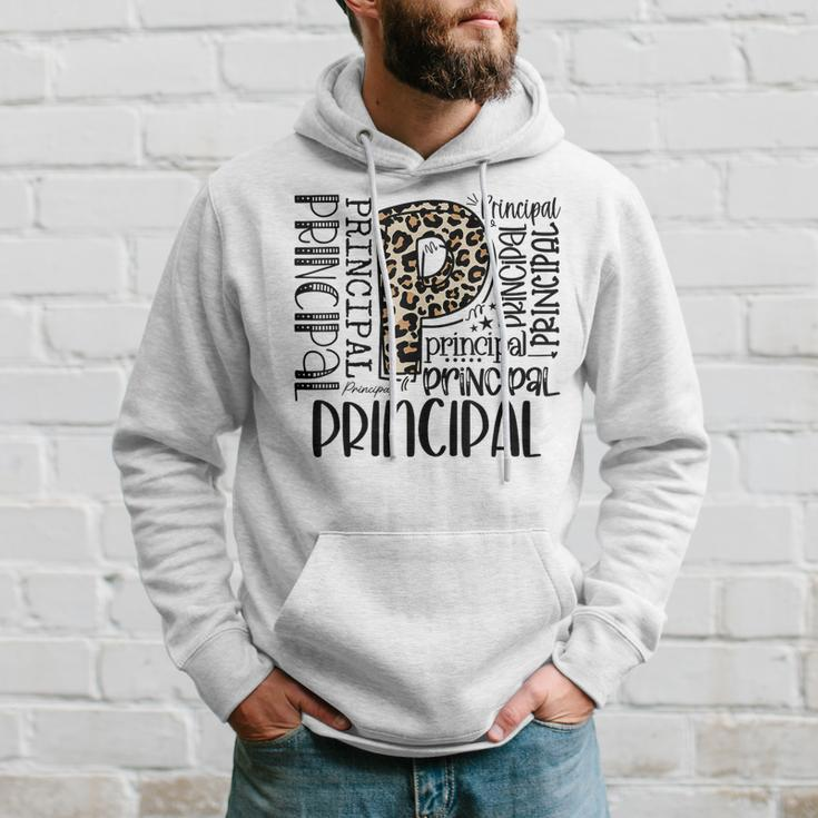 Principal Typography Principal First Day Of Back To School Hoodie Gifts for Him