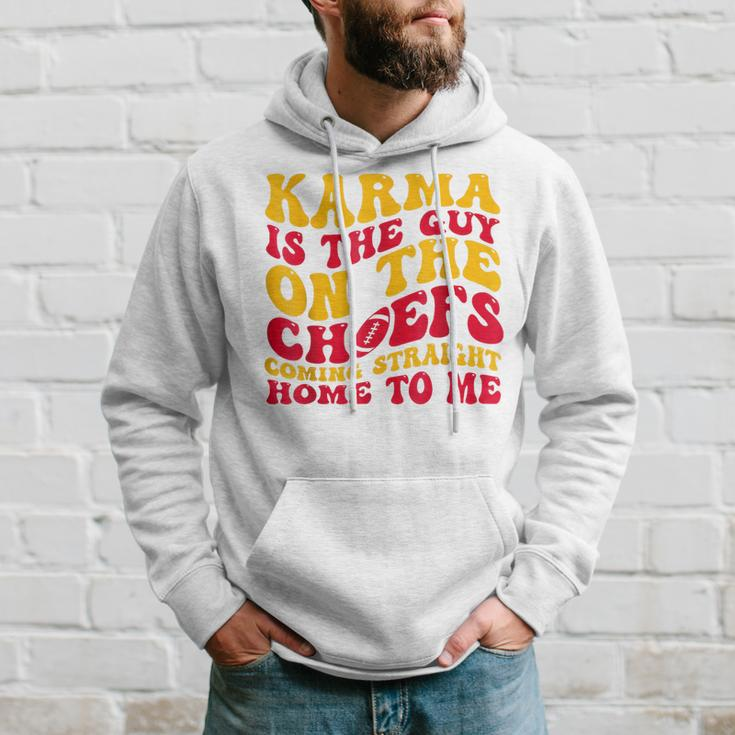 Retro Karma Is The Guy On The Chief Hoodie Gifts for Him