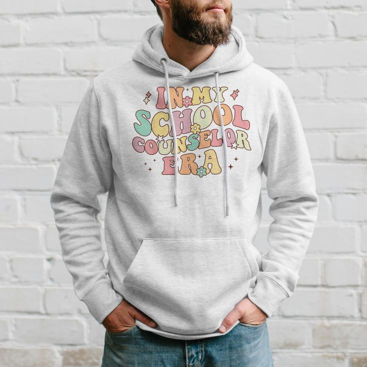 In My School Counselor Era Retro Back To School Counseling Hoodie Gifts for Him