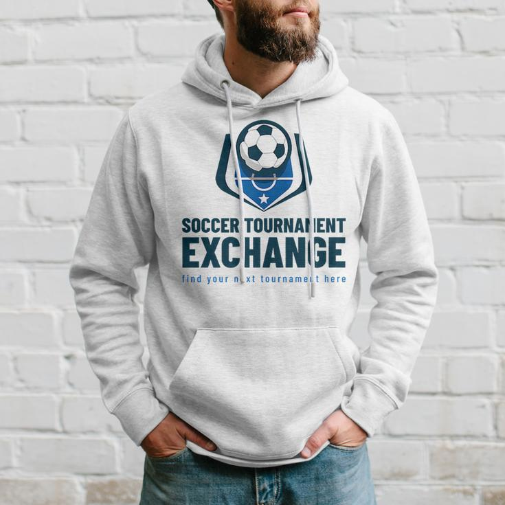 Soccer Tournament Exchange Number 2 Soccer Funny Gifts Hoodie Gifts for Him
