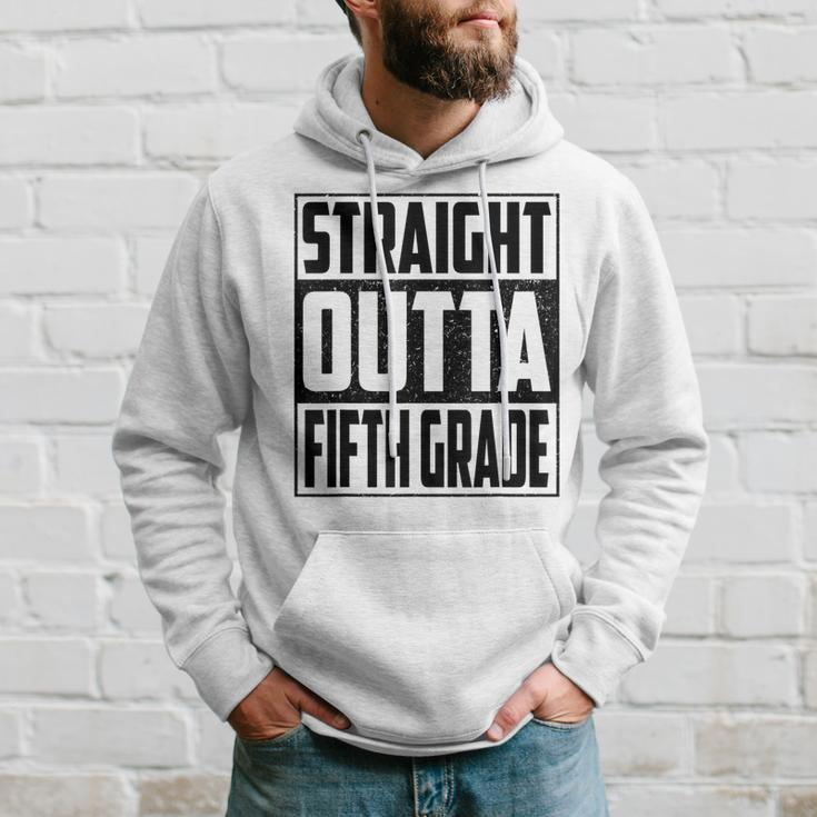 Straight Outta Fifth Grade School Graduate 2022 Fifth Grade Hoodie Gifts for Him