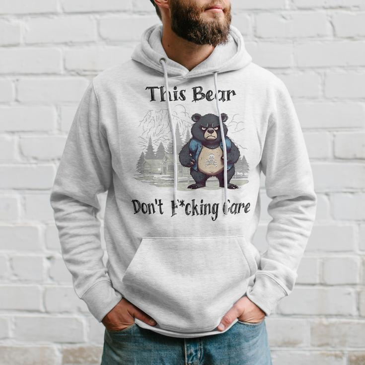 This Bear Dont Fcking Care Hoodie Gifts for Him