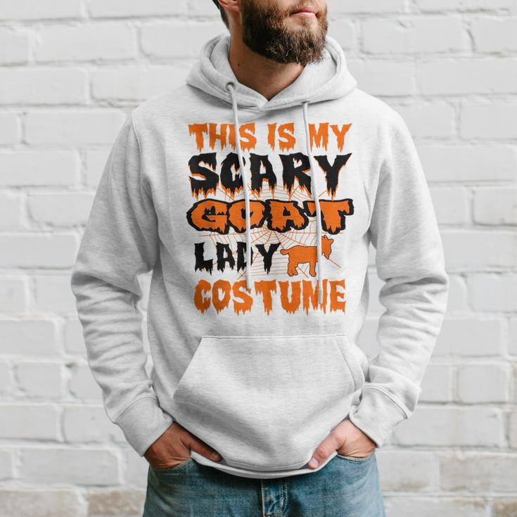 This Is My Scary Goat Lady Halloween Costume Hoodie Gifts for Him