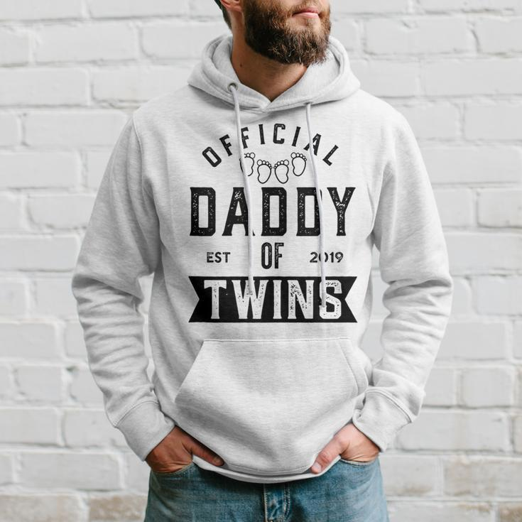 Twin Dad 2019 Funny New Daddy Of Twins Fathers Day Gift Gift For Mens Hoodie Gifts for Him