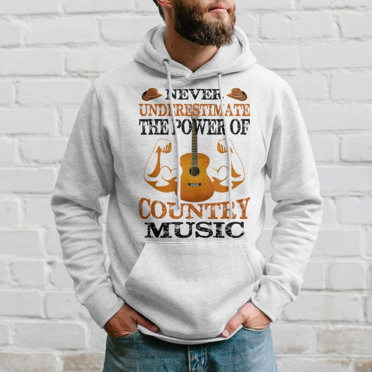 Never Underestimate The Power Of Country Music Hoodie Gifts for Him