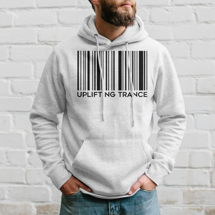 Uplifting Trance Barcode We Love Uplifting Music Hoodie Gifts for Him