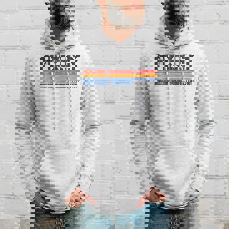 Vintage 70S 80S Style Pixley Ca Hoodie Gifts for Him