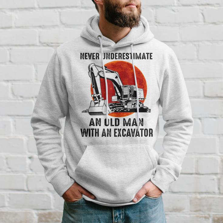 Never Underestimate An Old Man With An Excavator Tin Sign – 8x12 Inch Vintage Metal Wall Decor For Man Cave, Garage - View #5