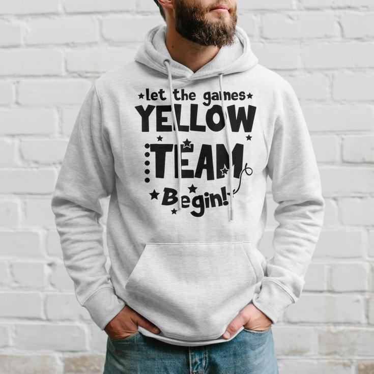 Yellow Team Let The Games Begin Field Trip Day Hoodie Gifts for Him