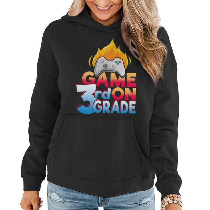 3Rd Grade Teacher & Student - Game On Controller  Gifts For Teacher Funny Gifts Women Hoodie