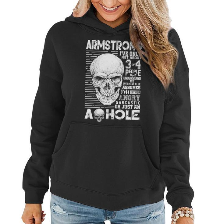 Armstrong Name Gift Armstrong Ively Met About 3 Or 4 People Women Hoodie