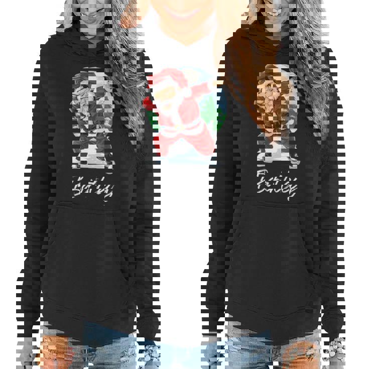 Bartley Name Gift Santa Bartley Women Hoodie