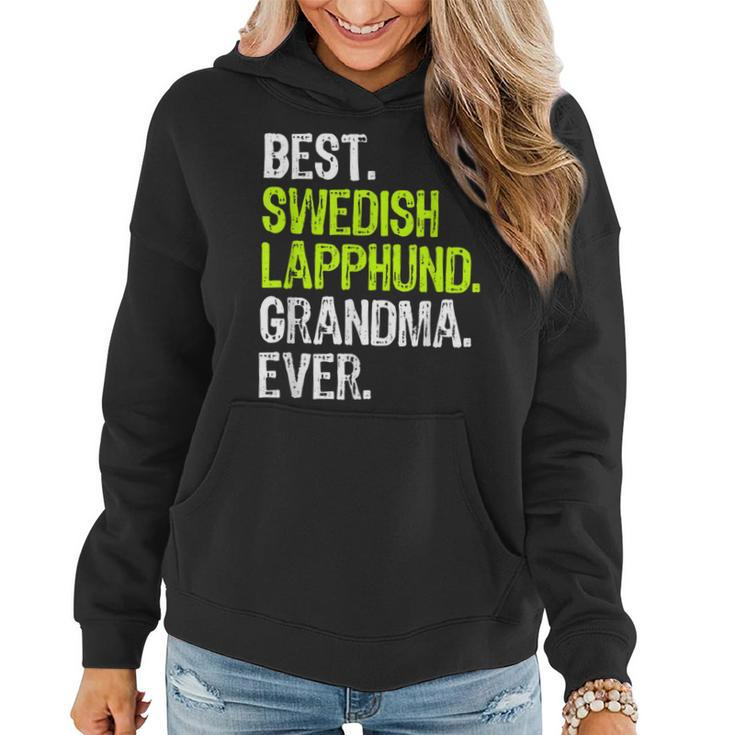 Best Swedish Lapphund Grandma Ever Dog Lover Women Hoodie
