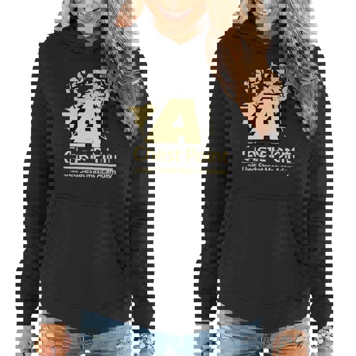 Chest Point Mass Academy Weightlifting Bodybuilding Gym Women Hoodie