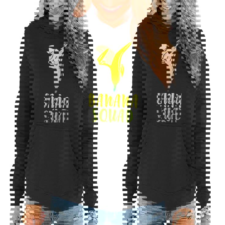 Dabbing Banana Squad Vegan Foodie Women Hoodie