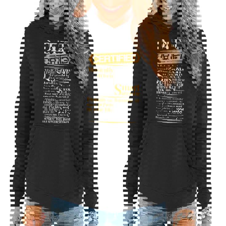 Daley Name Gift Certified Daley Women Hoodie