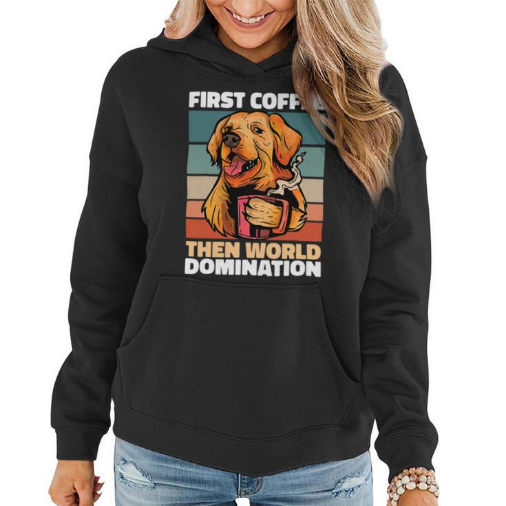 Dog Breed Coffee Golden Retriever Women Hoodie