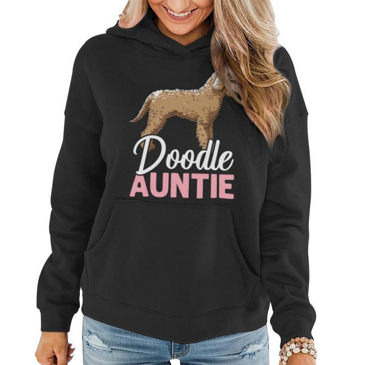 Doodle Auntie Goldendoodle Dog Lover Puppy Paw Love Women Hoodie