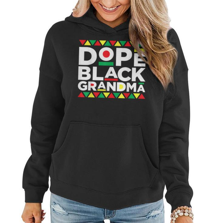 Dope Black Grandma Matter Black History Month Pride Gift  Gift For Women Women Hoodie