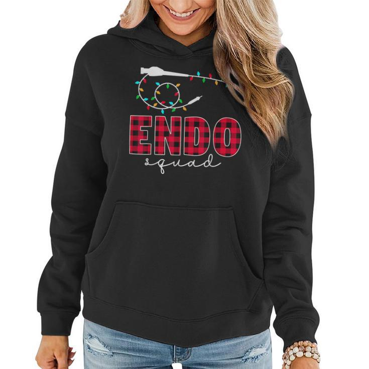 Endo Squad Endoscopy Endo Nurse Tech Christmas Women Hoodie