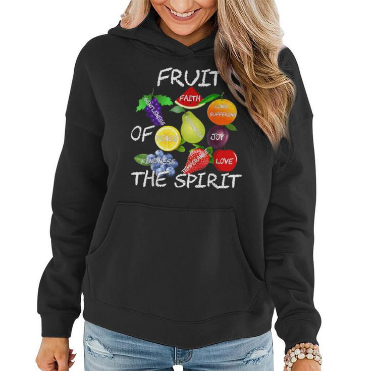 Fruit Of The Spirit By Their Fruit Christian Faith Women Hoodie