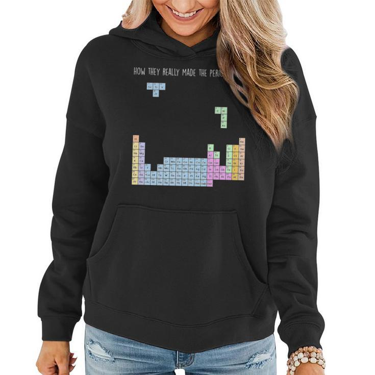 Chemistry -How They Made Periodic Table Men Women Hoodie