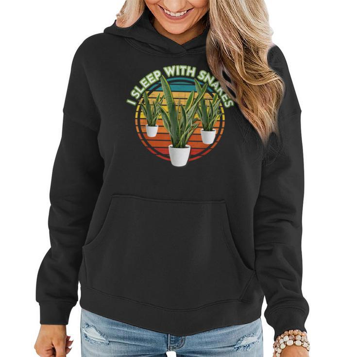 Saint George's Sword Mother-In-Laws Tongue House Plant Women Hoodie