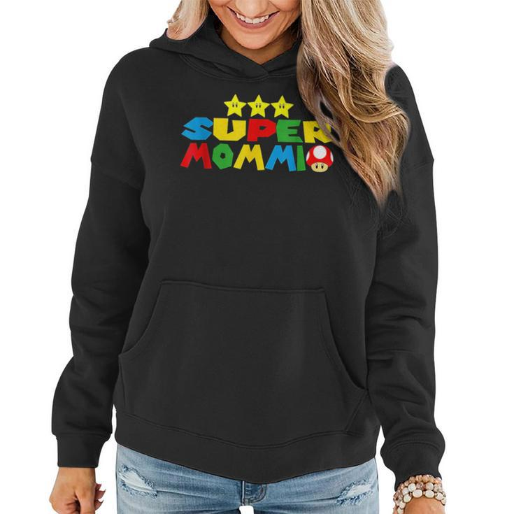 Funny Super Mommio Video Game Lover Mothers Day Women Hoodie