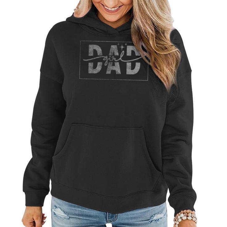 Girl Dad Men Proud Father Of Girls Daughter Fathers Day  Women Hoodie