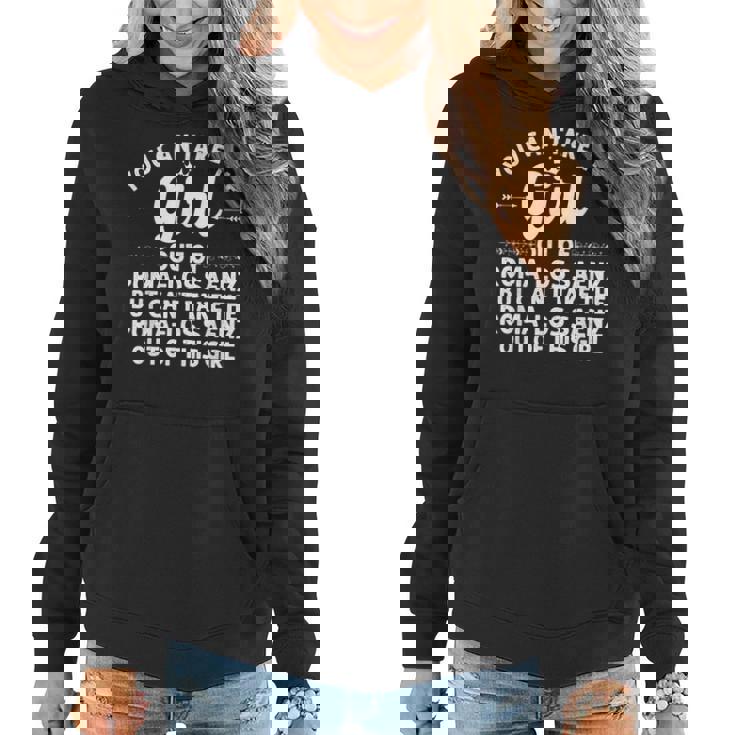 Girl Out Of Roma-Los Saenz Tx Texas Home Root Usa Women Hoodie
