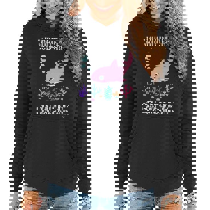 Gran Grandma Gift Worlds Best Gran Shark Women Hoodie
