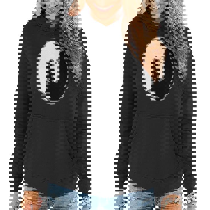 Horsehead Ying Yangs Women Hoodie
