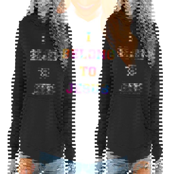 I Belong To Jesus Christian Gym Apparel Christian Dad Funny Gifts For Dad Women Hoodie