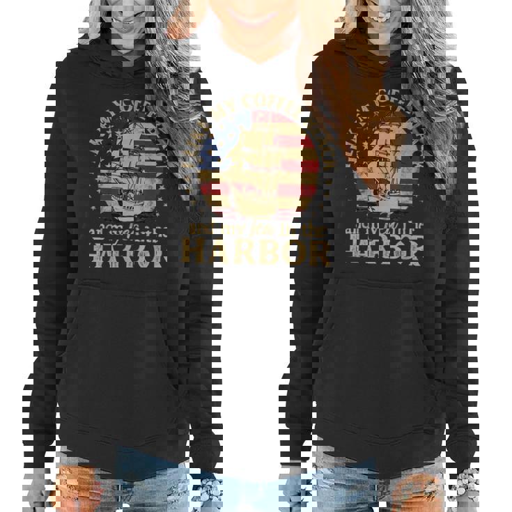 I Like My Coffee Black And My Tea In The Harbor Us History Coffee Mug