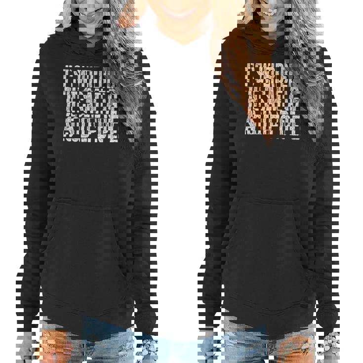 Its Weird Being The Same Age As Old People Retro Sarcastic Funny Designs Gifts For Old People Funny Gifts Women Hoodie