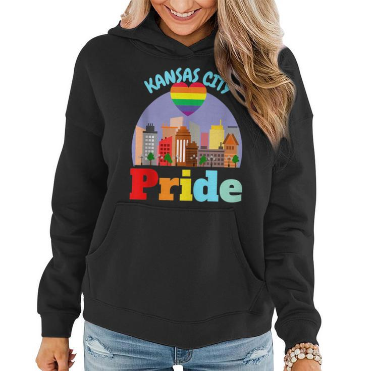 Kansas City Gay Pride Lgbtqia Missouri Kc Mo Lesbian Queer  Women Hoodie