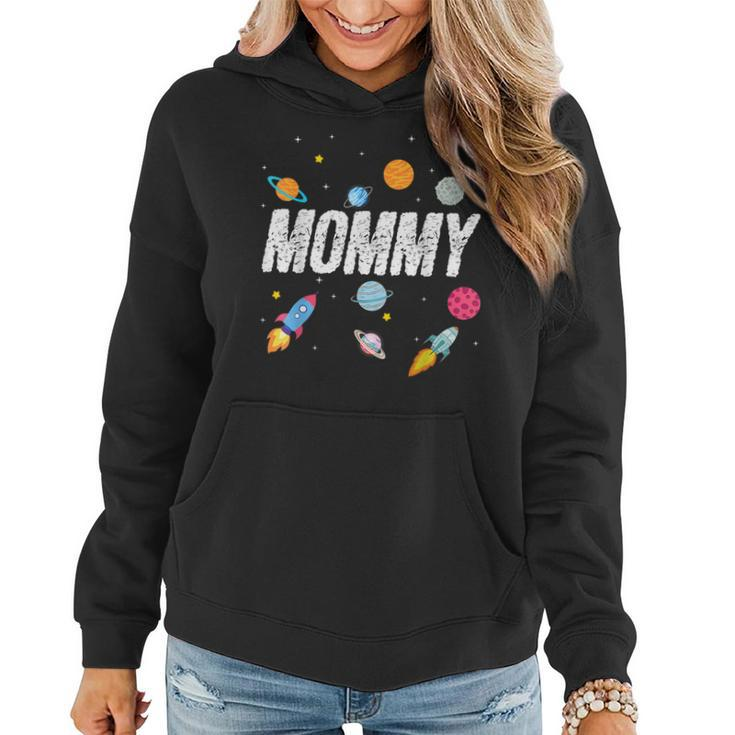 Mommy Outer Space Birthday Party Family Boys Girls Women Hoodie
