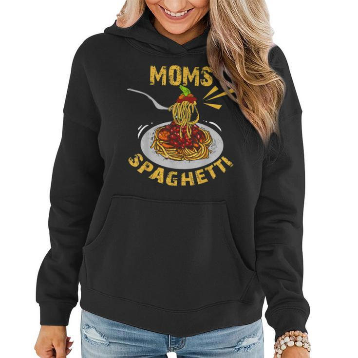 Moms Spaghetti Food Lovers Mothers Day Novelty  Gift For Women Women Hoodie