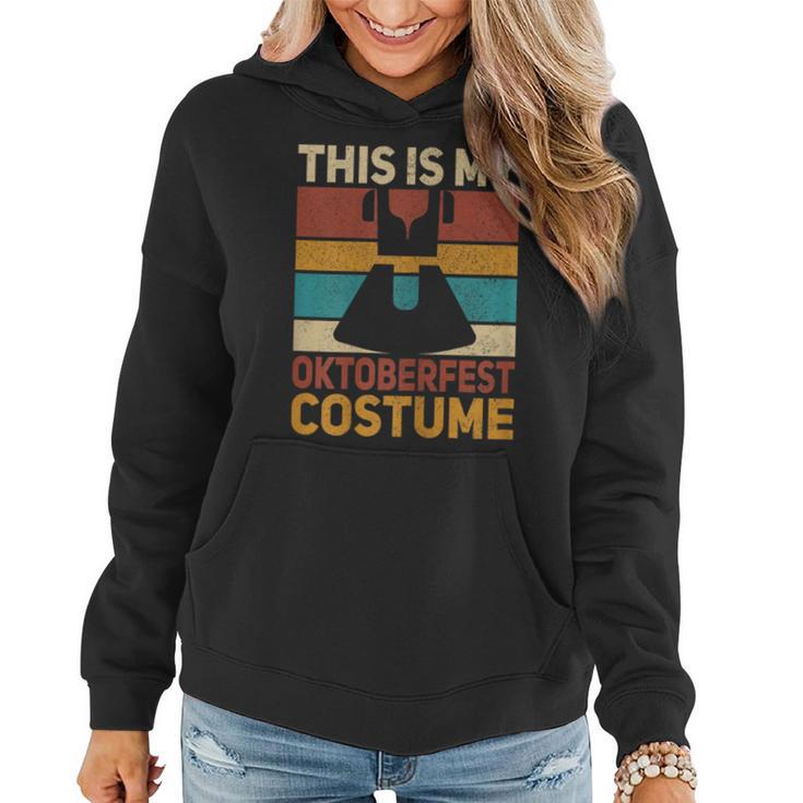 This Is My Oktoberfest Costume German Dirndl Outfit Women Hoodie