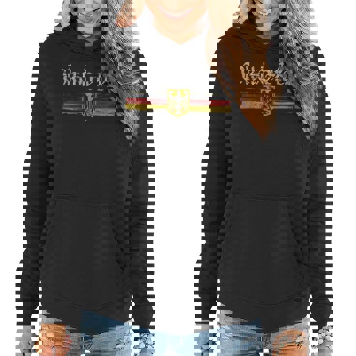 Oktoberfest German Beer Vintage German Flag Women Hoodie