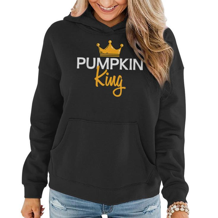 Pumpkin King Halloween Fall Season King  Women Hoodie
