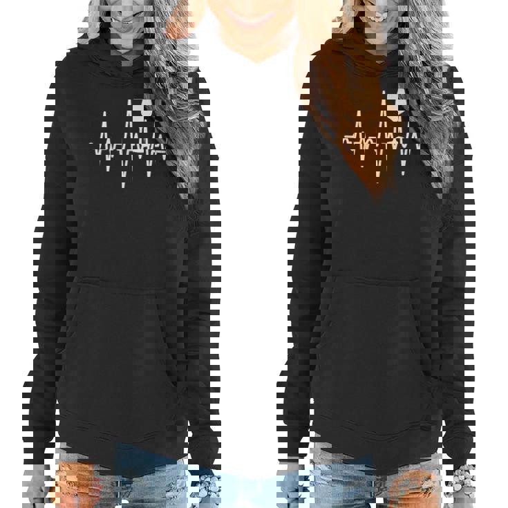 Red Wine Heartbeat Ekg Blue Pinot Noir Women Hoodie
