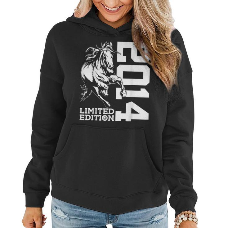 Riding 9Th Birthday Horse Limited Edition 2014 Rider Women Hoodie